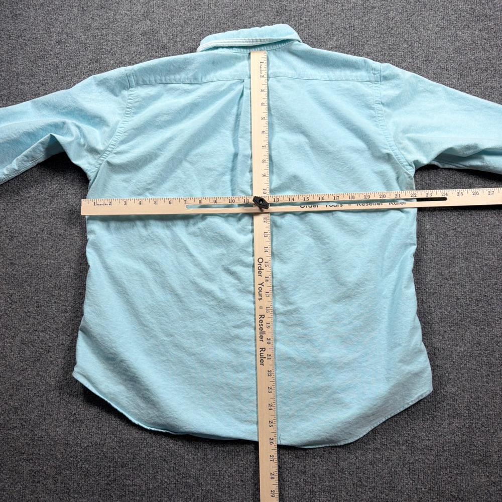 Ralph Lauren Oxford Shirt Womens 16 Light Blue Classic Button Down Long Sleeve - Picture 10 of 14